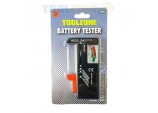 Toolzone Universal Battery Tester - 1.5V and 9v battery