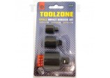 Air Impact Reducer set 3 piece by Toolzone