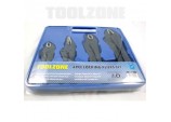 Locking Pliers - 4 Piece Heavy duty Drop forged Set by Toolzone