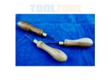 Bradawls -3 piece with wooden handles by Toolzone