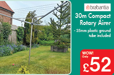 30m Compact Rotary Airer – Now Only £52.00